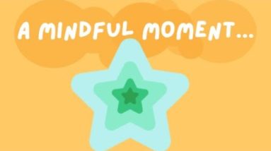 A Mindful Moment... // STAR // 30 Second Breathing Exercise. SUPER SHORT & SIMPLE!