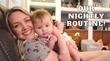 Night Routine with 7 Month Old Baby | Liene Photo Printer Review| Mental Health Mom