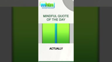 Reset-Recharge: Try the Mindful Motivator Challenge in Today's Mindful Quote! #StressRelief #shorts